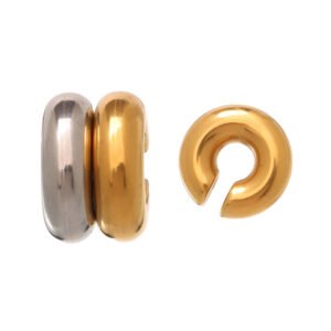 EARCUFF MAXI CHUNKY SILVER