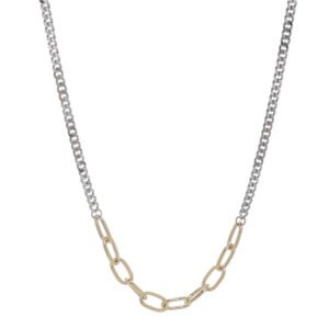 COLLAR DUAL CHAIN