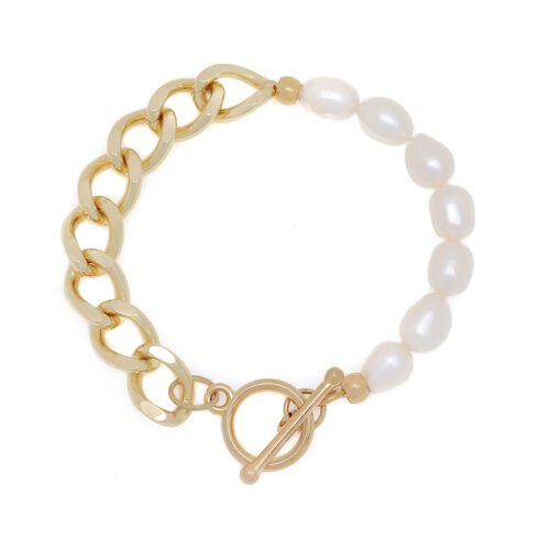 PULSERA CHUNKY PEARL CHAIN