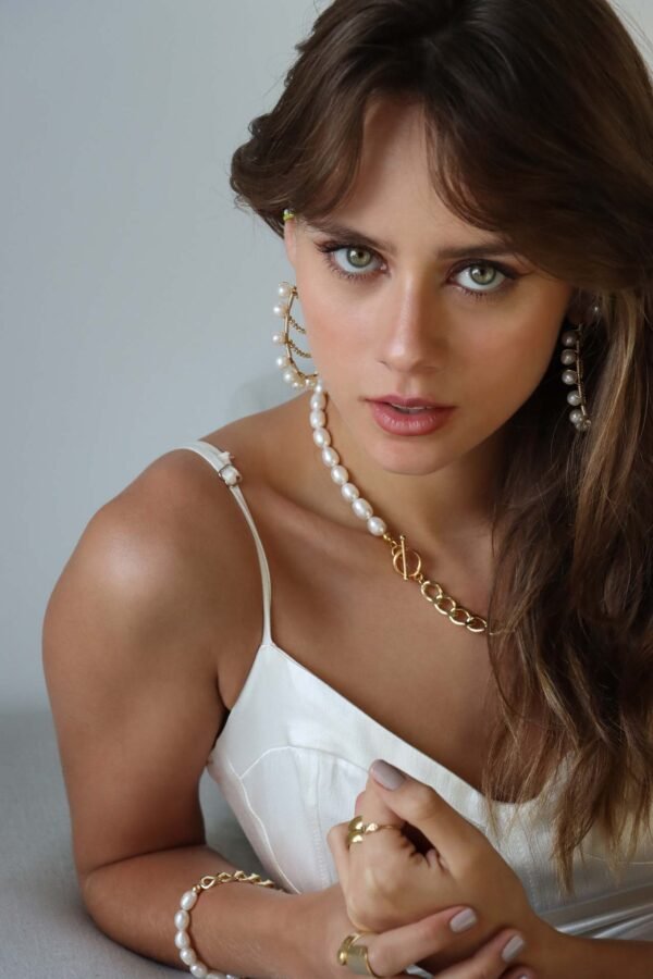 COLLAR CHUNKY PEARL CHAIN - Image 6
