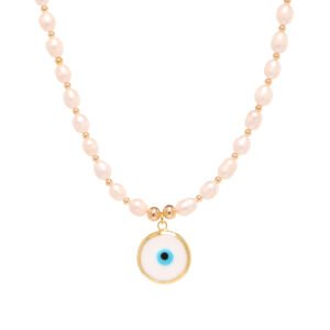 COLLAR OJO BLANCO