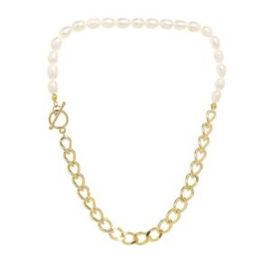 COLLAR CHUNKY PEARL CHAIN