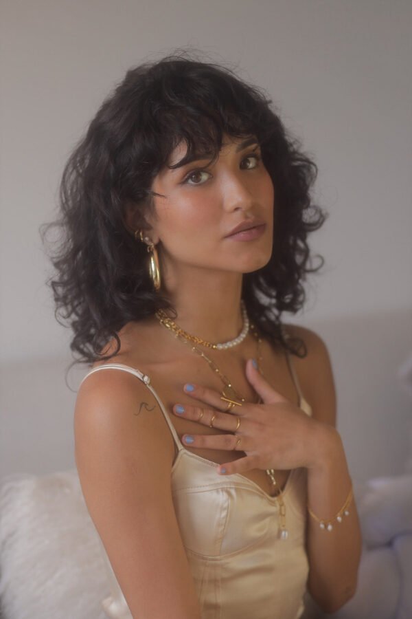 COLLAR ROYAL DOUBLE LINK PEARL - Image 4