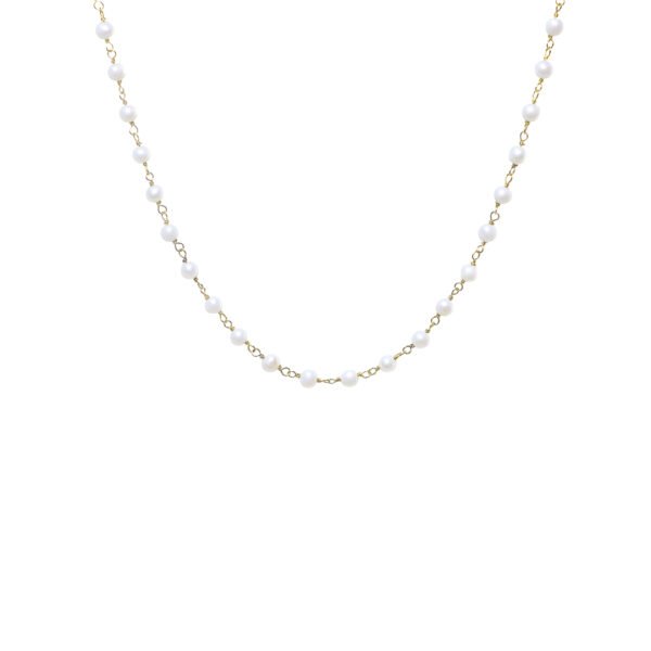 CHOKER MINI PERLAS