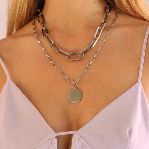 HEAVY SILVER CHAIN - Image 2