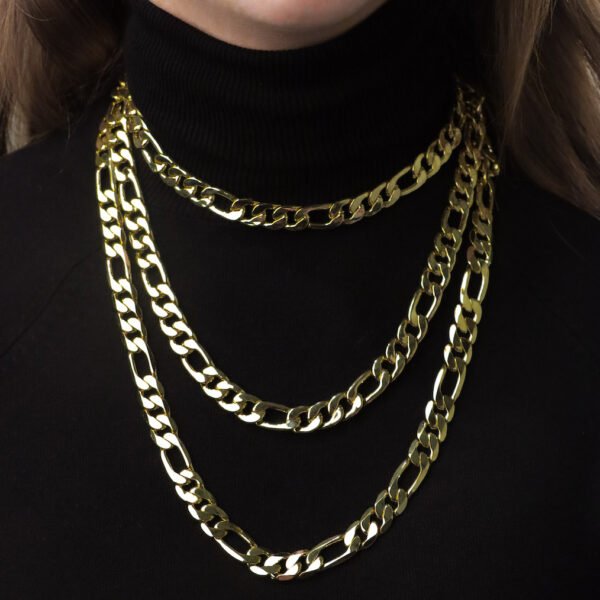 DOUBLE FÍGARO LAYERING CHOKER AND MEDIUM - Image 2