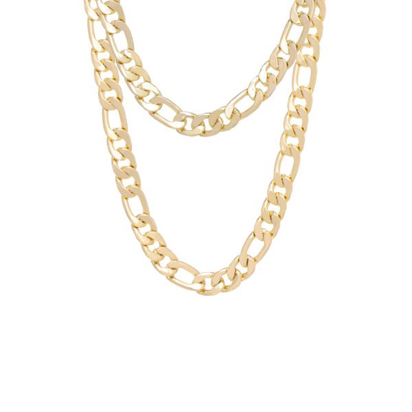 DOUBLE FÍGARO LAYERING CHOKER AND MEDIUM
