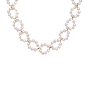 PEARL CIRCLES CHOKER