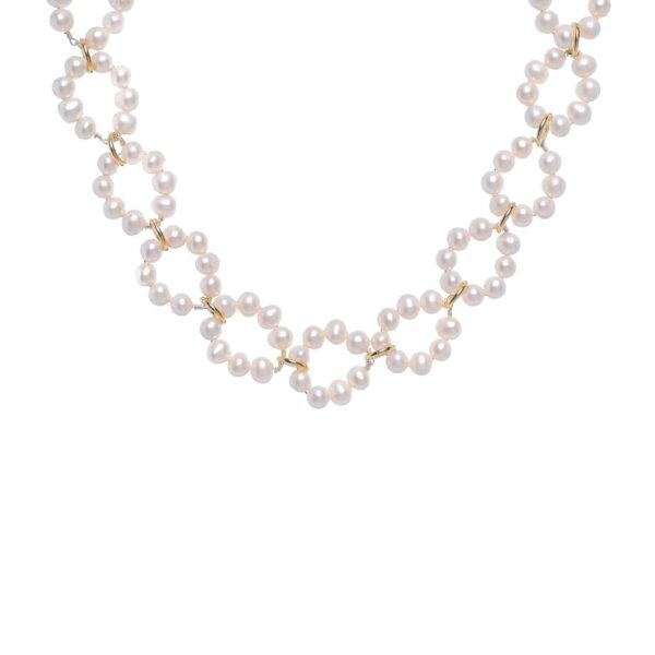 PEARL CIRCLES CHOKER