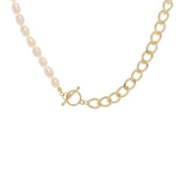 COLLAR CHUNKY PEARL CHAIN - Image 5