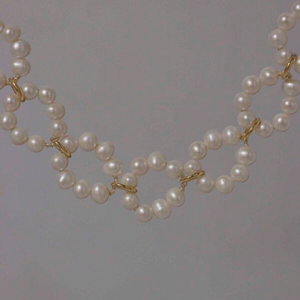 PEARL CIRCLES CHOKER - Image 5