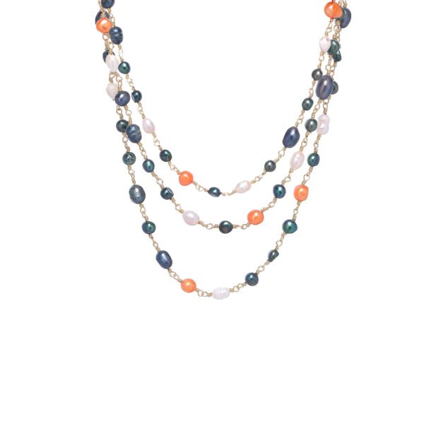 SET DE 3 COLLARES SUNSET PEARLS
