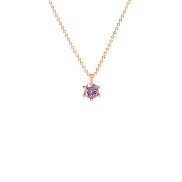 COLLAR SOLITARIO DE CRISTAL