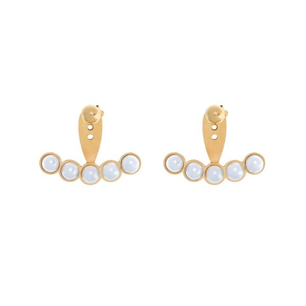 ARETE PEARL LINE EARLOBE