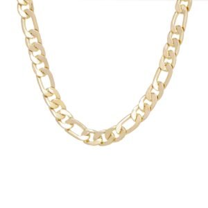 CHOKER CADENA FÍGARO GRUESA