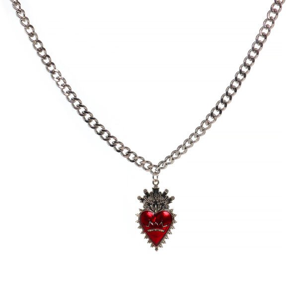 COLLAR CORAZÓN SAGRADO