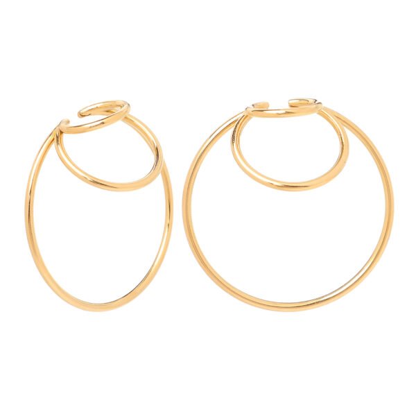 EARCUFF BIG TRIPLE GOLD