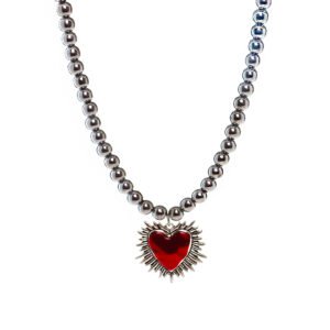 COLLAR CORAZÓN RESPLANDOR B