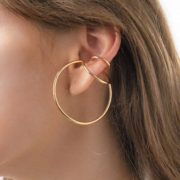 EARCUFF BIG TRIPLE GOLD - Image 4